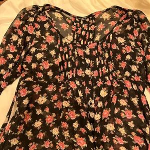 Guess tunic floral tops